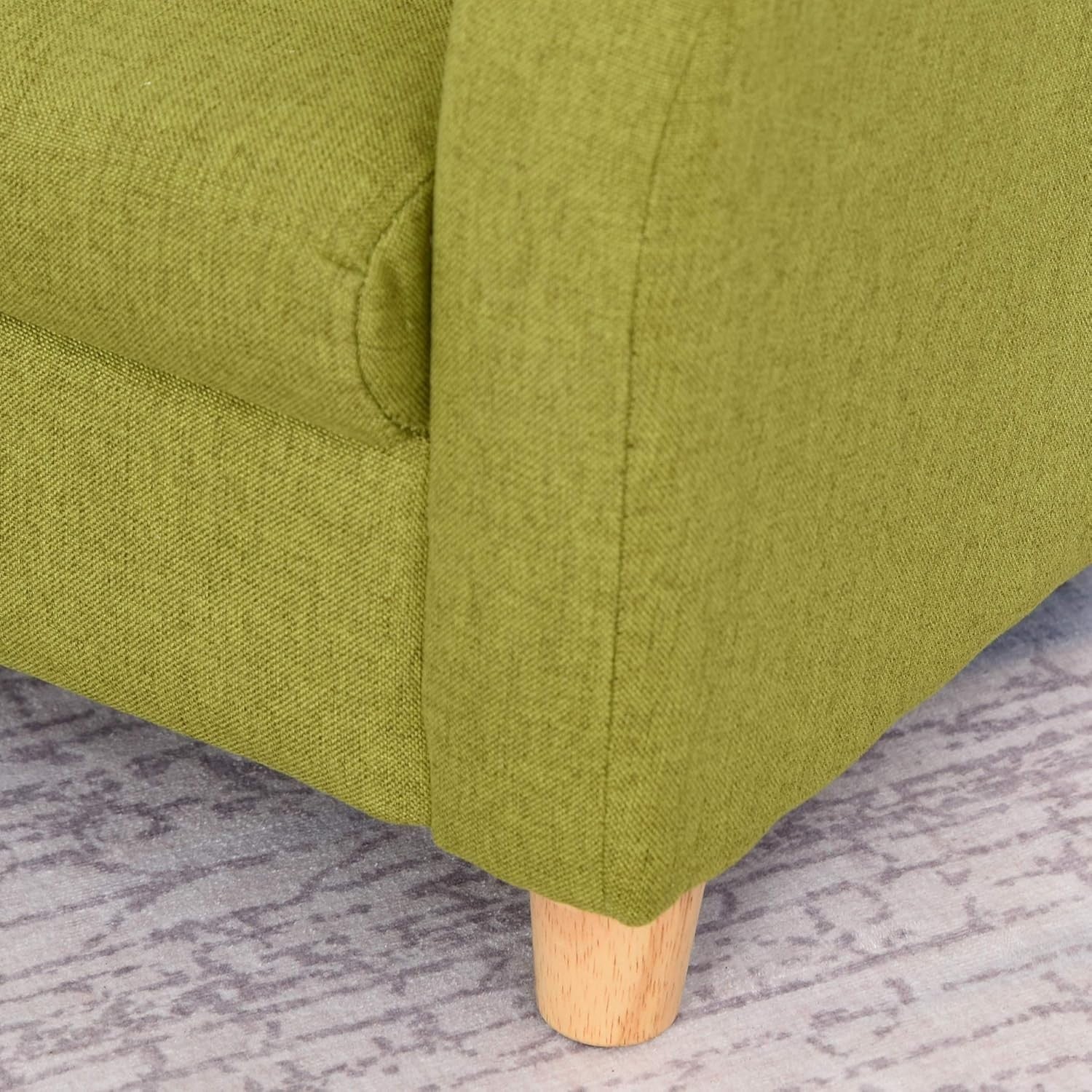 Kids Armchair Chair Toddler High Back Seat Anti-Slip Legs Soft Foam