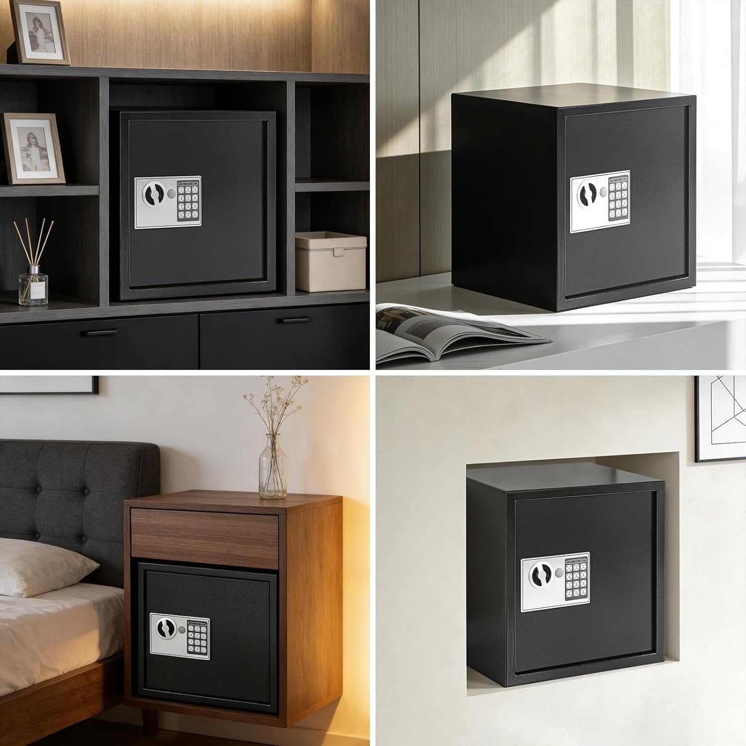 41L Digital Safe Box Fireproof Money Bag Cash Jewelry Security Safe