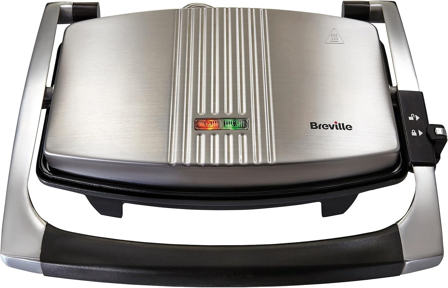 3-Slice Panini Press & 2-Slice Toaster Non-Stick Aluminium Plates