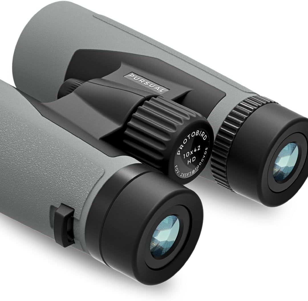10x42 Waterproof HD Binoculars High Power Wide View for Bird Watching Hiking