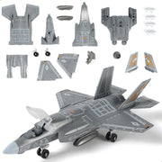 F-35 Fighter Jet 1:72 Model Kit Airplane DIY Toy Gift Adults Kids
