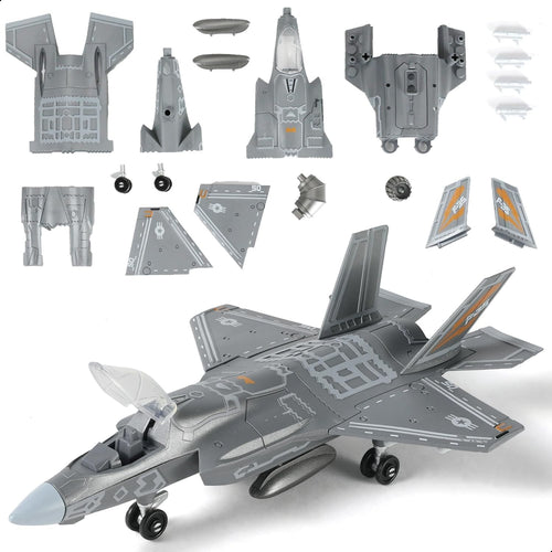 F-35 Fighter Jet 1:72 Model Kit Airplane DIY Toy Gift Adults Kids