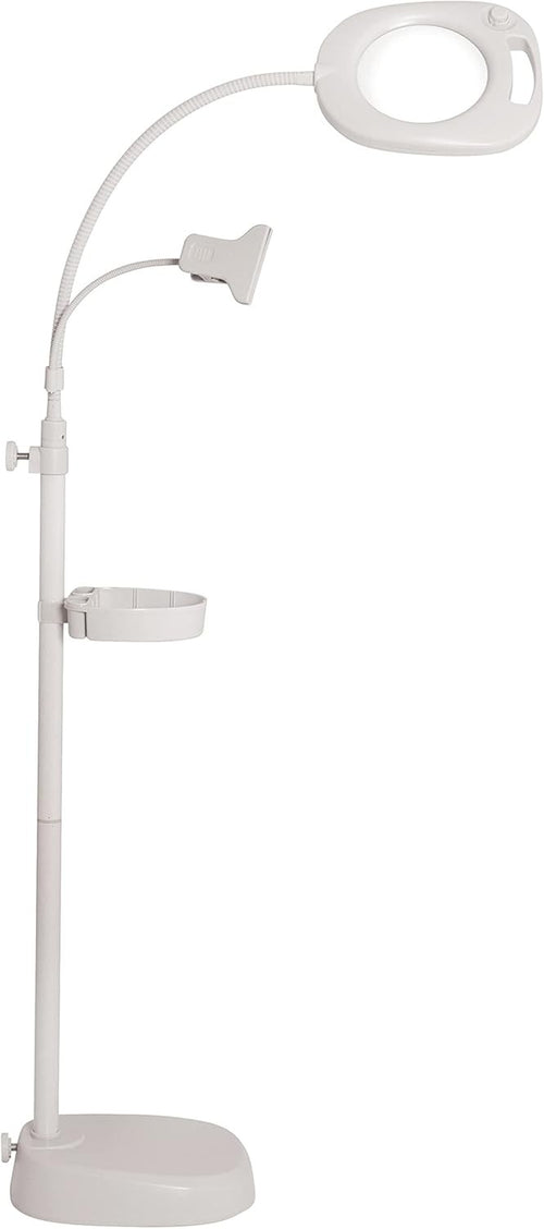 Magnifying LED Floor Lamp 5X Natural Daylight Sewing Craft Reading Light