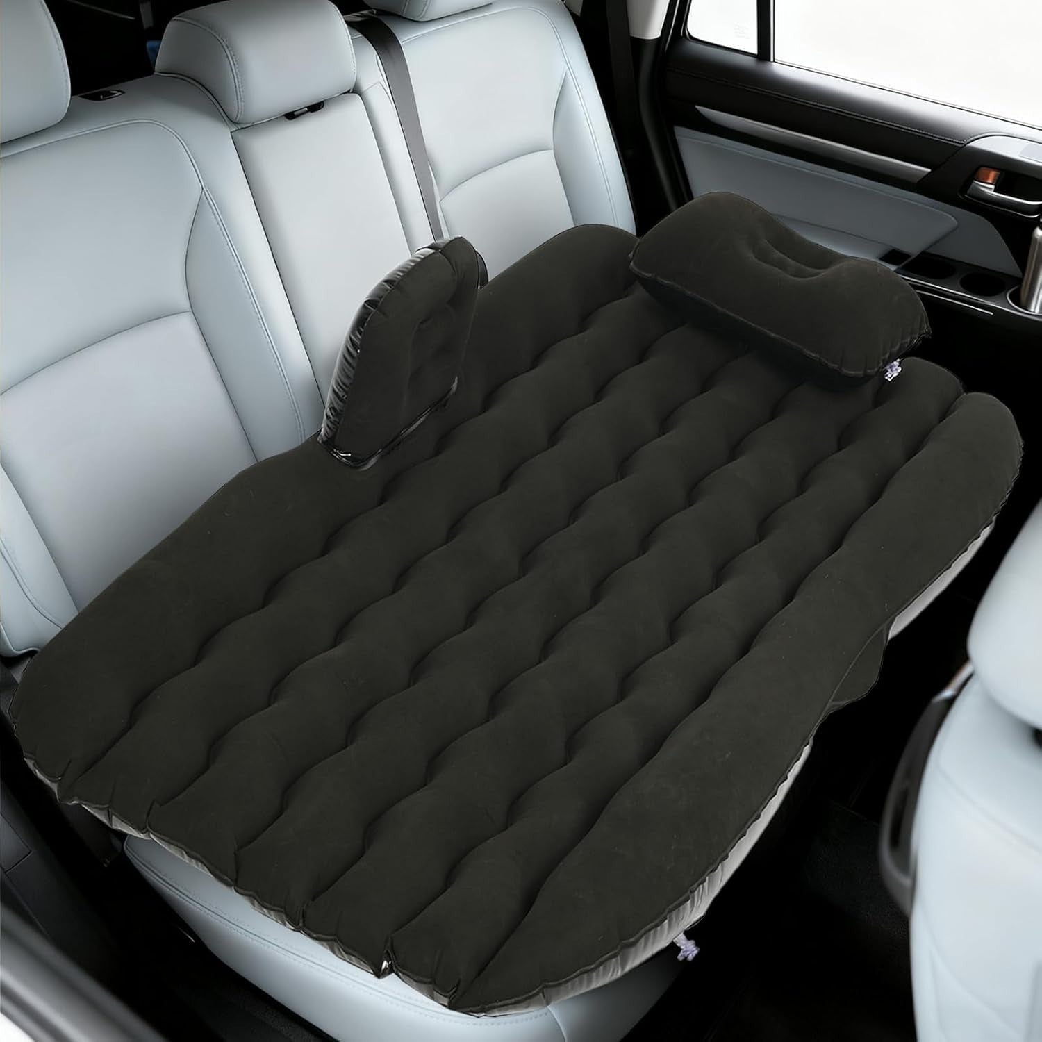 Inflatable Car Air Mattress – Portable Back Seat Bed with Pump & Pillow
