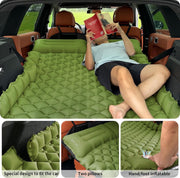 2-Person Car Air Mattress SUV Inflatable Bed Camping Travel Mat 183x131x7cm