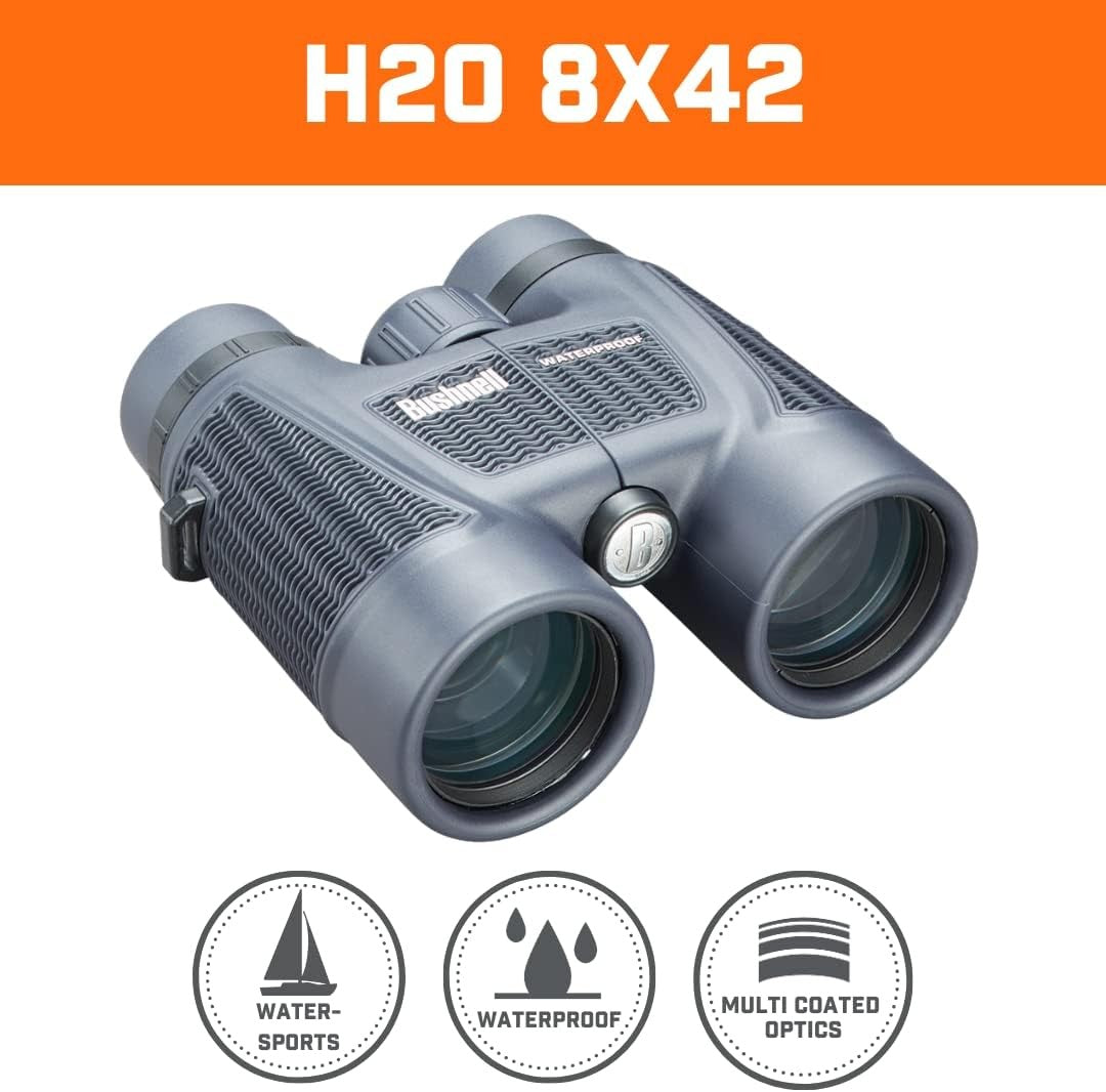 8x42 Waterproof Binoculars HD Wide View Fogproof Outdoor Bird Watching