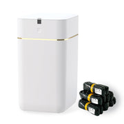 4Gallon Touchless Smart Trash Can – Automatic Self-Sealing Bin