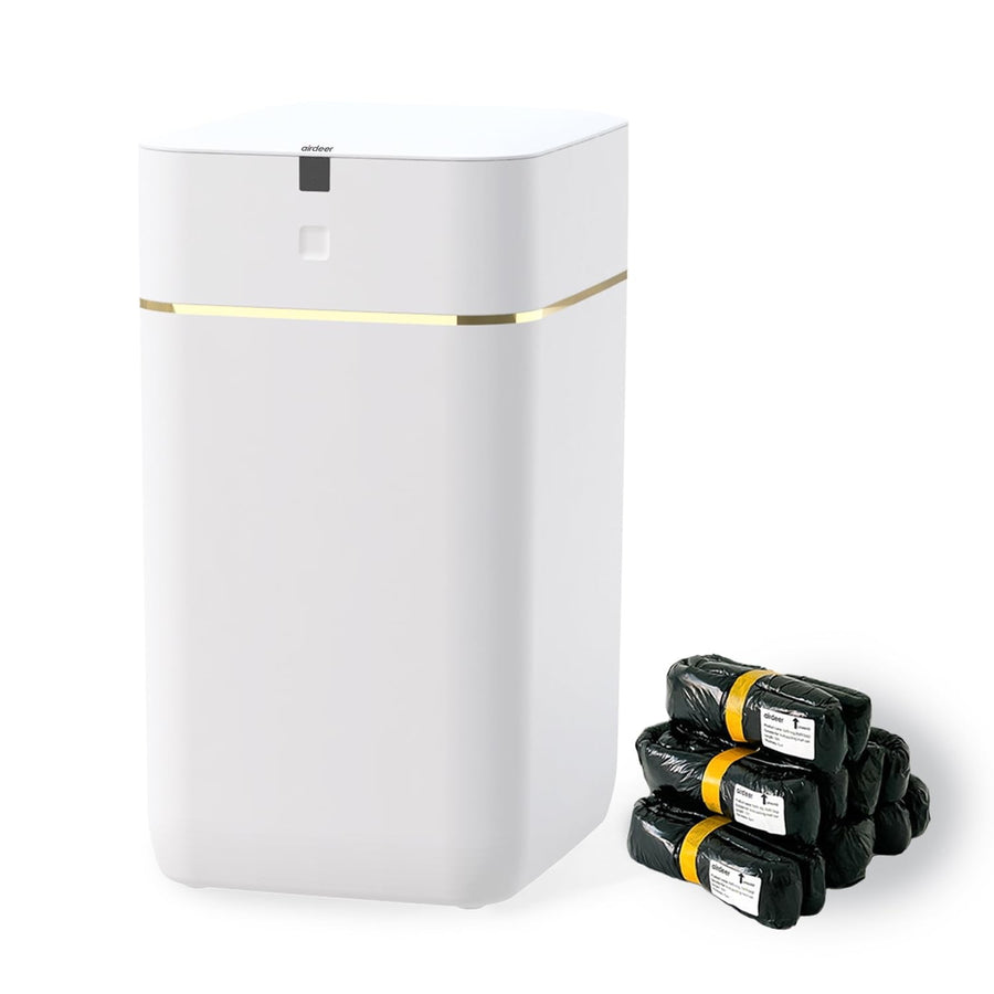 4Gallon Touchless Smart Trash Can – Automatic Self-Sealing Bin
