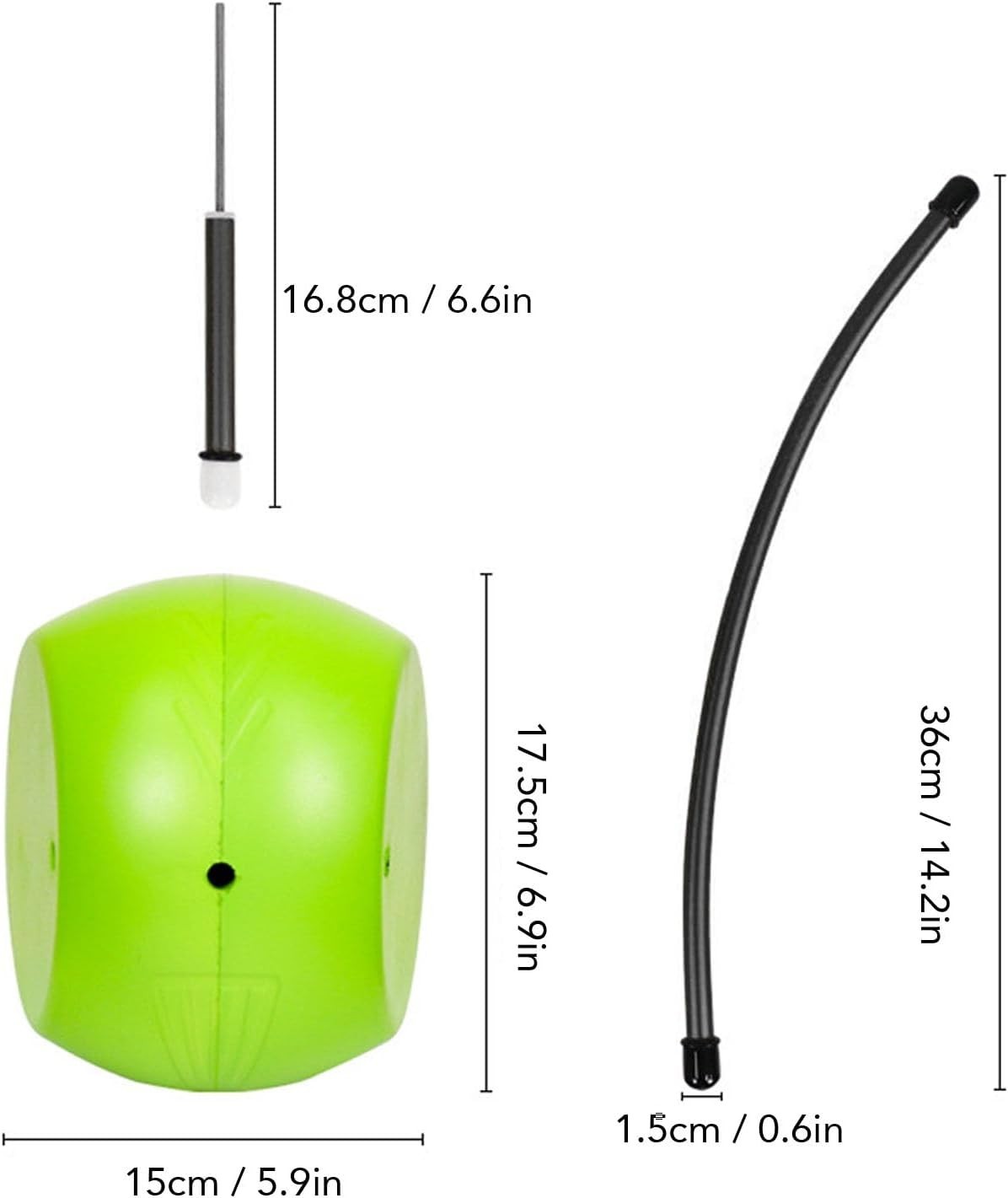 Golf Swing Trainer Ball Arm Alignment Body Sync Practice Aid