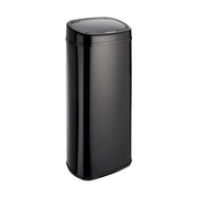 68L Sensor Kitchen Bin Touchless Auto Stainless Steel Black