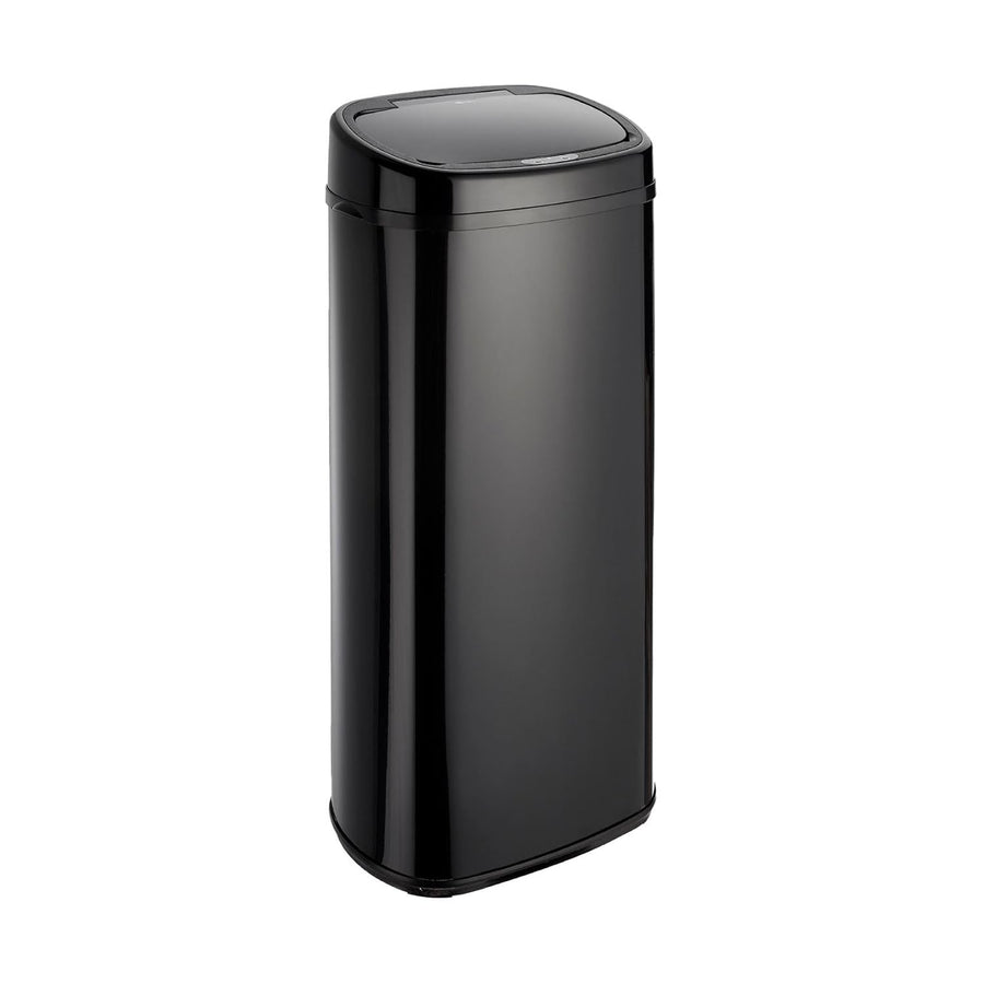 68L Sensor Kitchen Bin Touchless Auto Stainless Steel Black