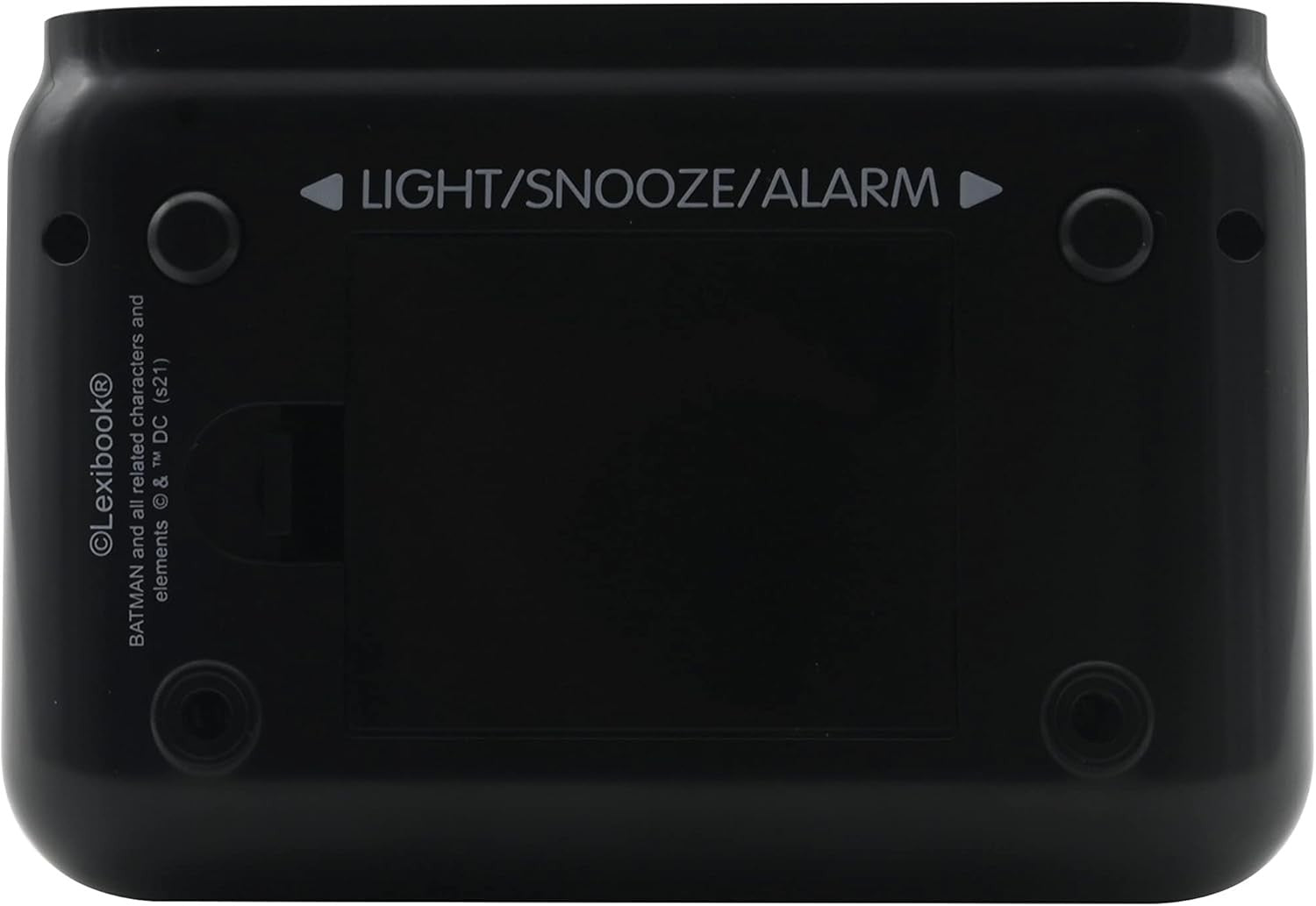Kids Superhero Alarm Clock Night Light LED Display Snooze Sounds Bedroom
