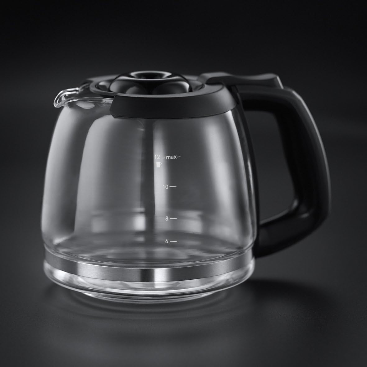 12 Cup Grind & Brew Coffee Maker 1.5L Quiet Brew Timer Washable Filter 1025W