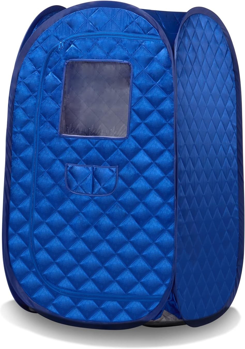 Portable Sauna Tent Foldable One Person Full Body Spa Detox Weight Loss Blue