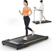 3-in-1 Under-Desk Walking Pad Treadmill 2.5HP Quiet Compact Home Office