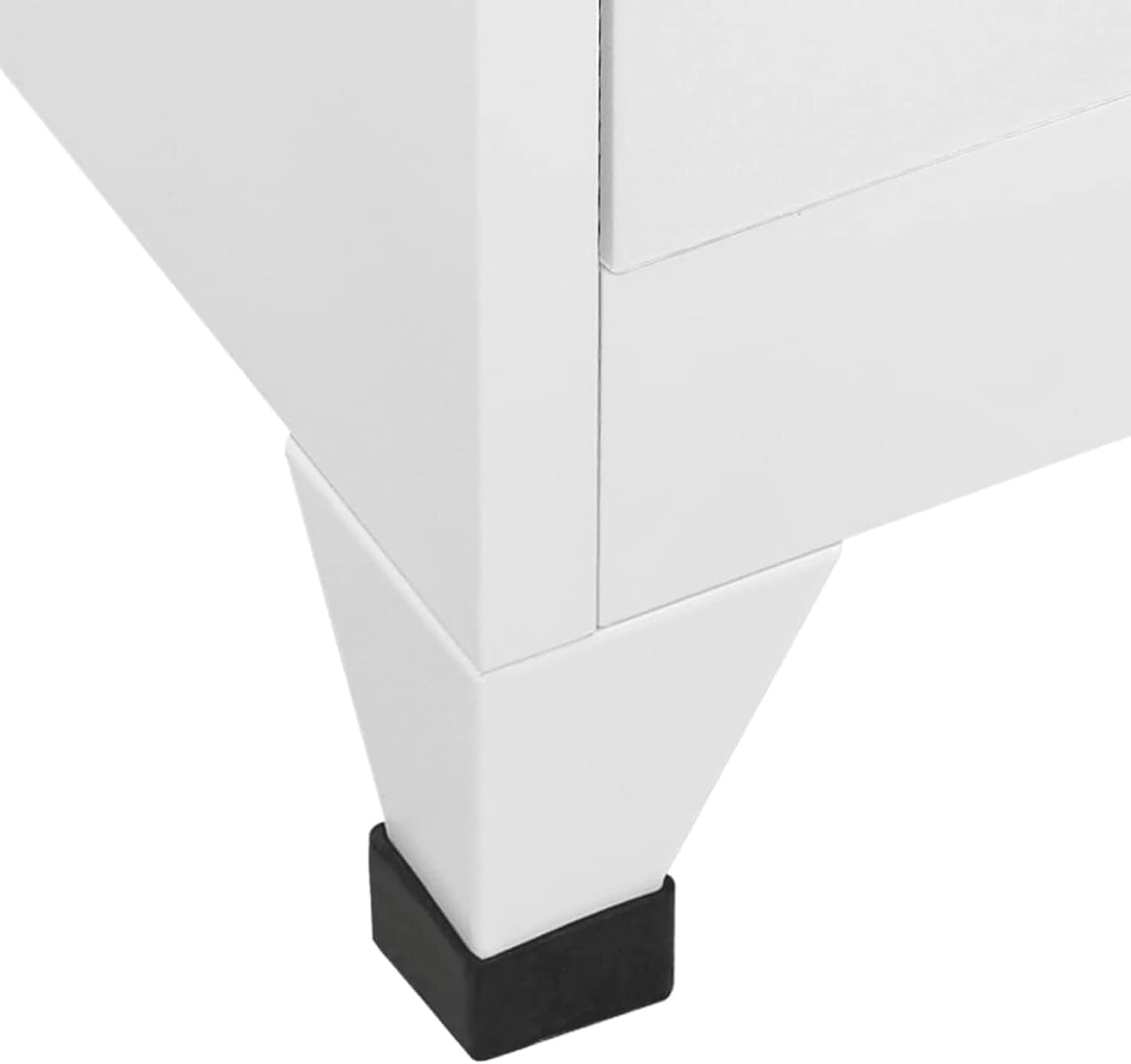 3 Door Metal Locker Cabinet Lockable Steel Storage Cupboard Office Gym 180cm