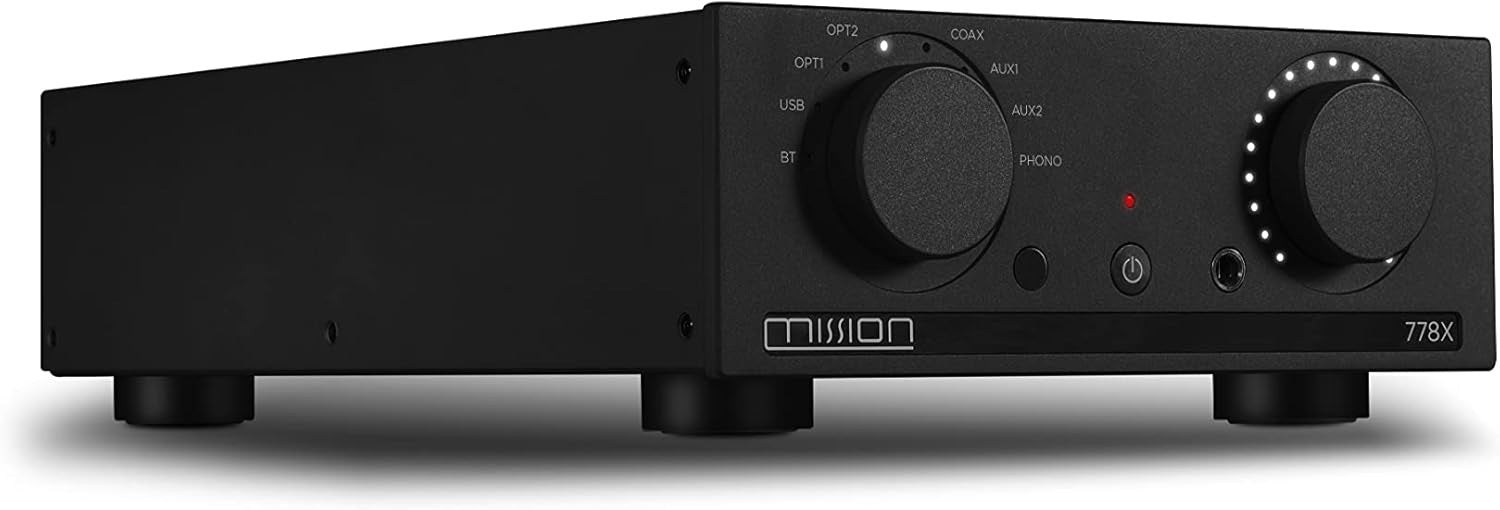 65W Integrated Amplifier Bluetooth Vinyl HiFi MM Phono Stage 778X