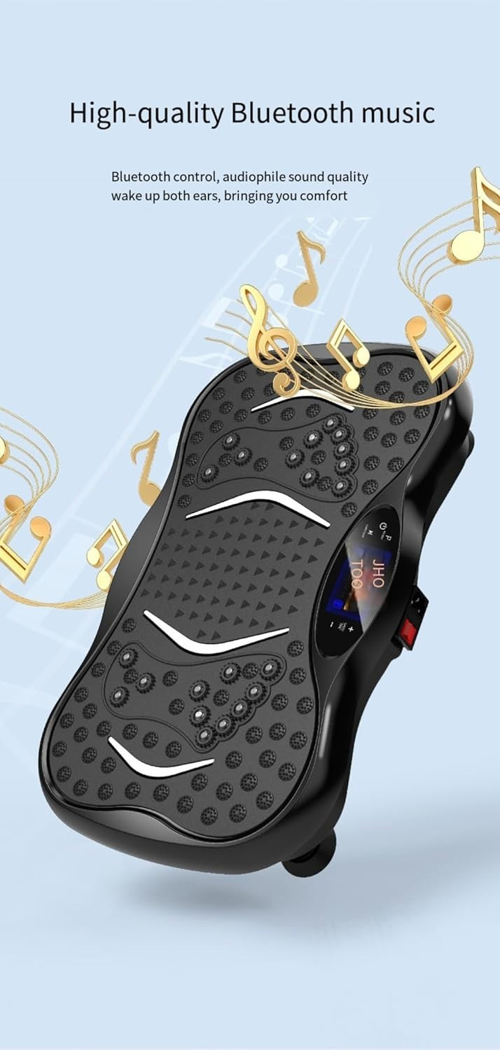 Vibration Plate Slimming Machine 99 Levels Bluetooth Home Body Shaper