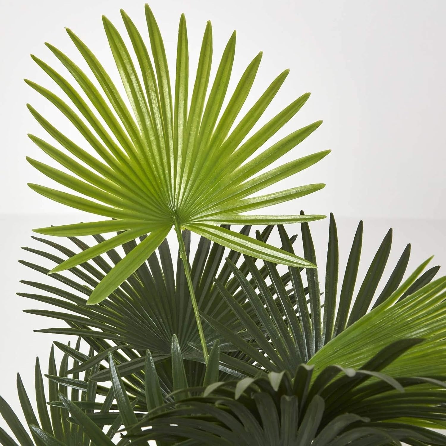 90cm Artificial Lady Palm Tree Rhapis Plant in Pot Indoor Home Office Decoration