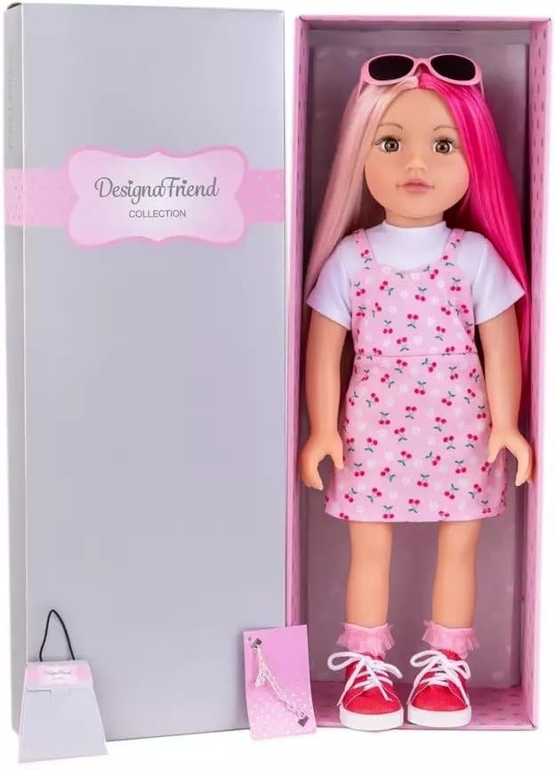 46cm Fashion Doll Magazine Editor Outfit Accessories Play