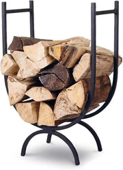 Heavy Duty Indoor Outdoor Firewood Rack - Foldable, Space Saving Log Holder