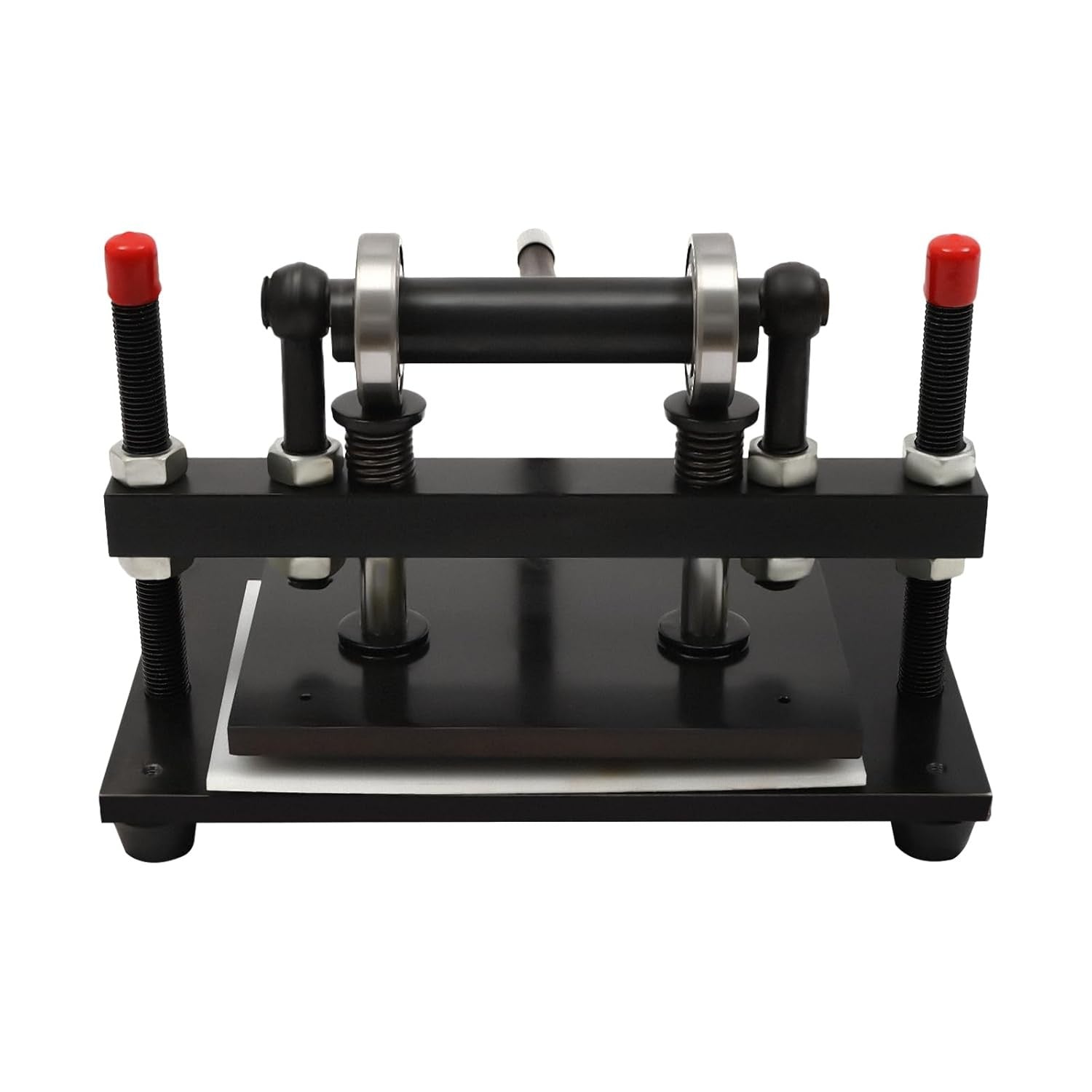 Manual Die Cutter 2T Leather Cutting Press Dual Guide Shaft Craft Clicker