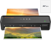 A4 Laminator Machine Compact Fast Jam Release + Starter Pouches