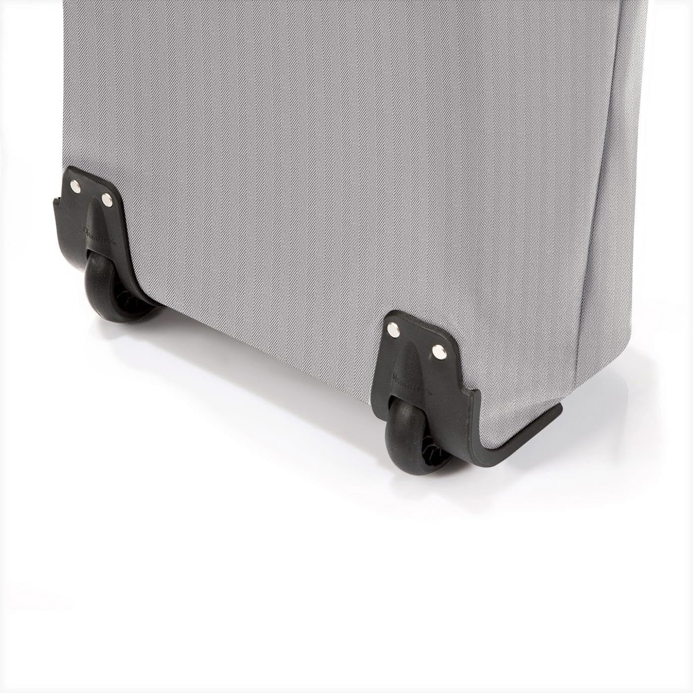 Foldable Shopping Trolley with Adjustable Handle & Eco-Friendly Bag