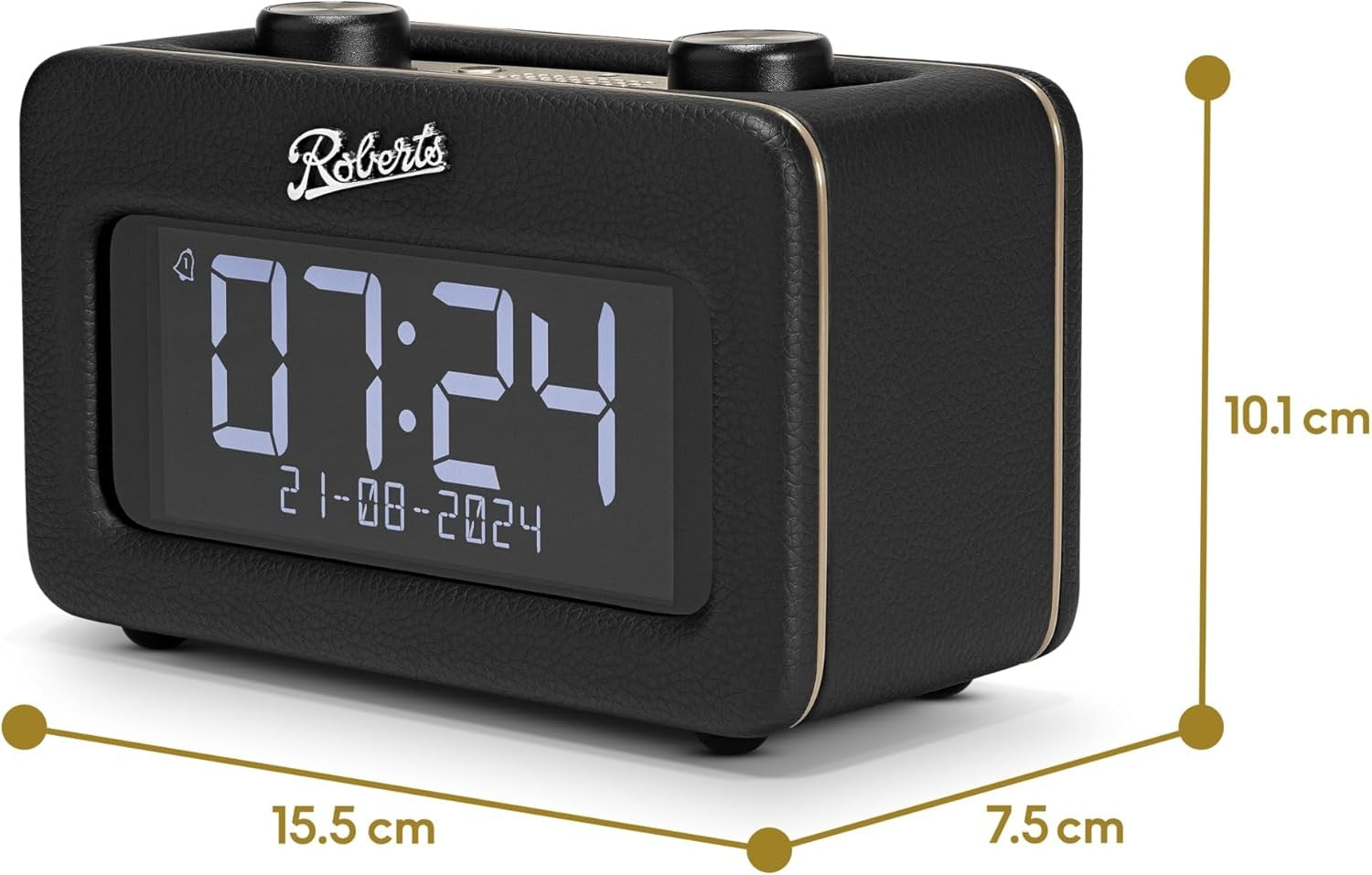 DAB Digital Alarm Clock Radio Bluetooth Bedside Speaker Alarm