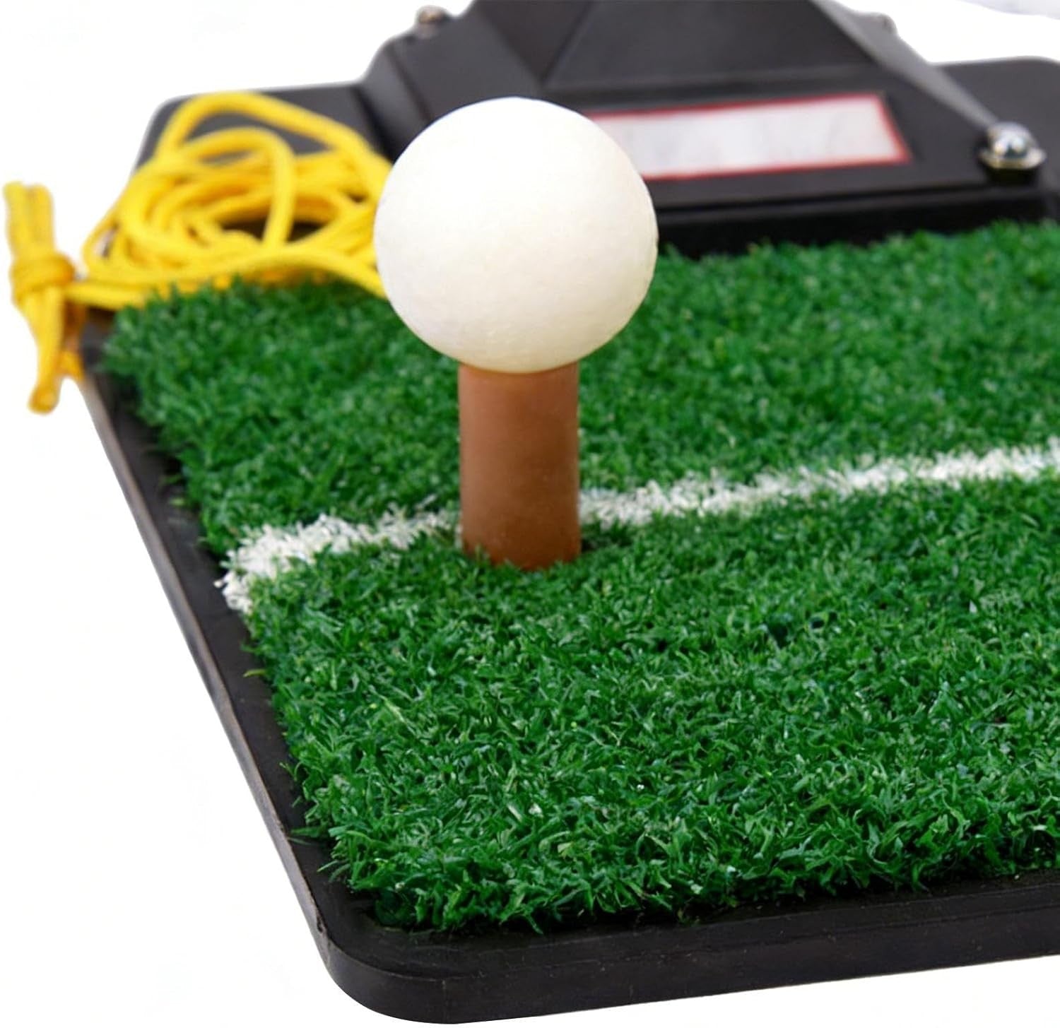 Golf Swing Training Aid Adjustable Hitting Mat Practice Simulator
