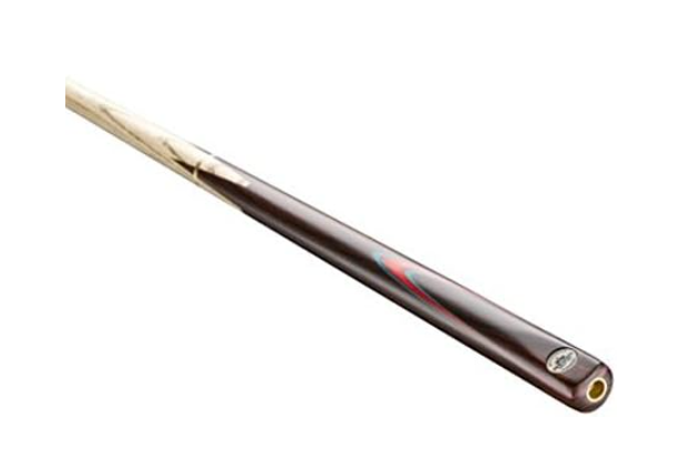 55in 3/4 Joint Pool Cue 8–8.5mm Tip Ash Shaft Rosewood Butt