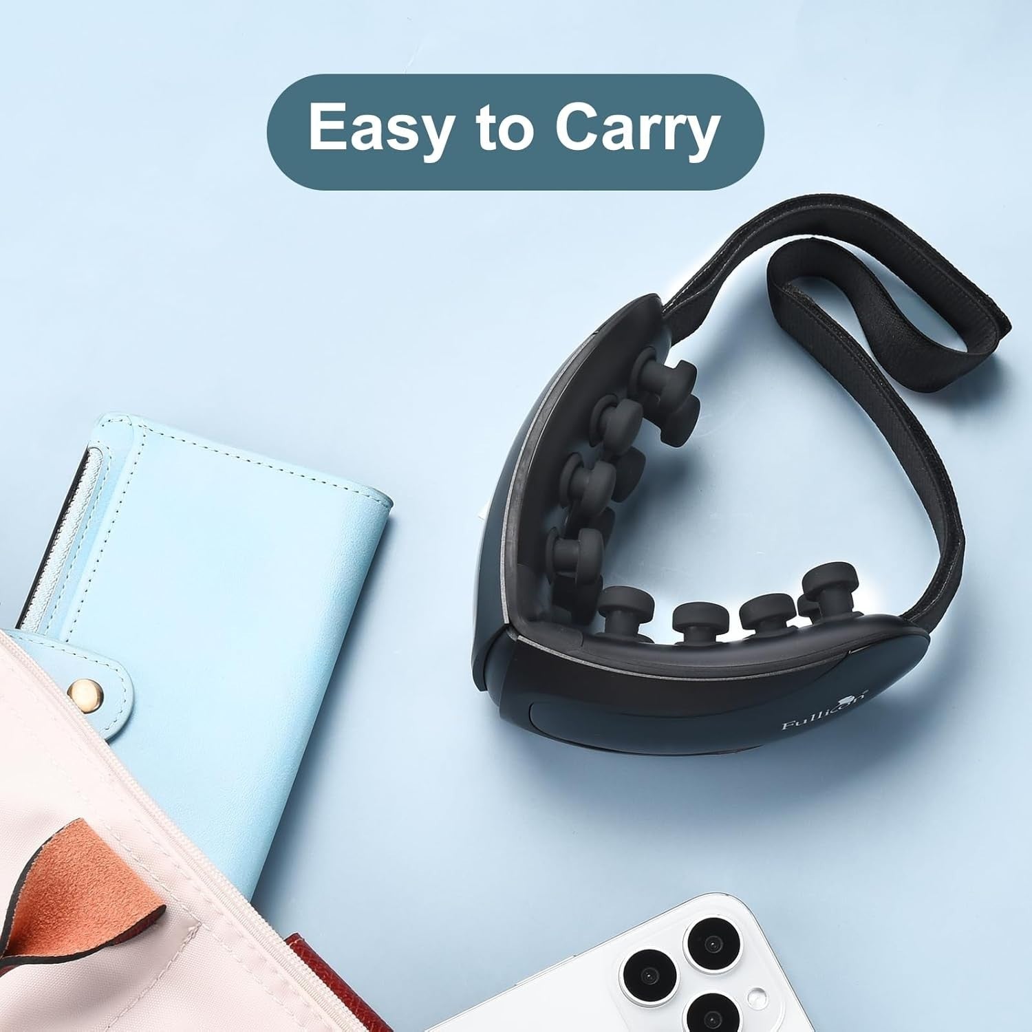 Ultra Light Heated Eye Massager Bluetooth Vibration Migraine Relief
