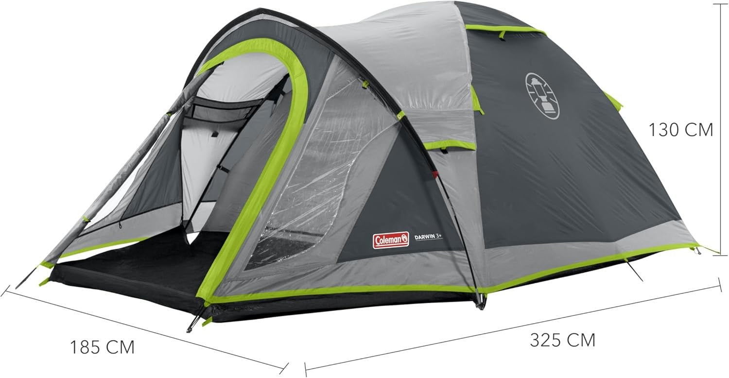 4 Person Dome Camping 4500mm Waterproof Darkened