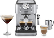 Premium Espresso Coffee Maker | 15 Bar Pressure | Steam Wand & Milk Frother