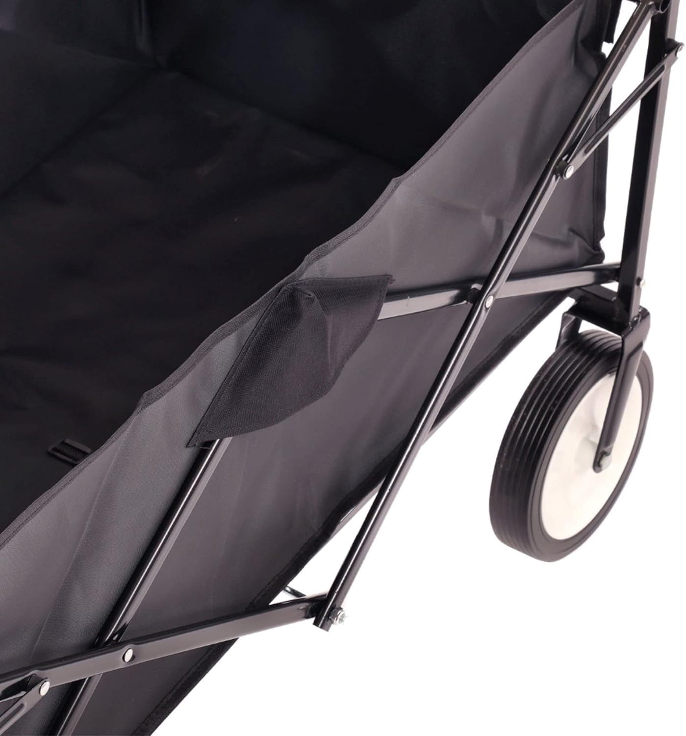 Heavy Duty Foldable Garden Festival Trolley Wagon Cart 70kg Capacity