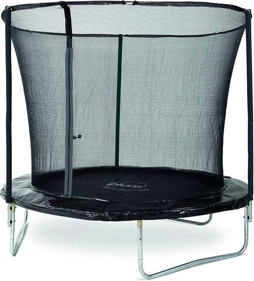 8ft Kids Garden Trampoline SpringSafe Safety Enclosure Inside Springs