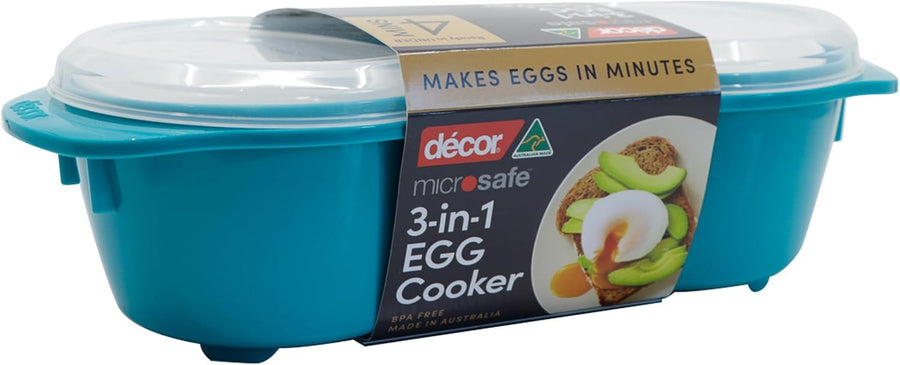 Microwave Egg Cooker 3in1 Omelette Poacher BPA Free