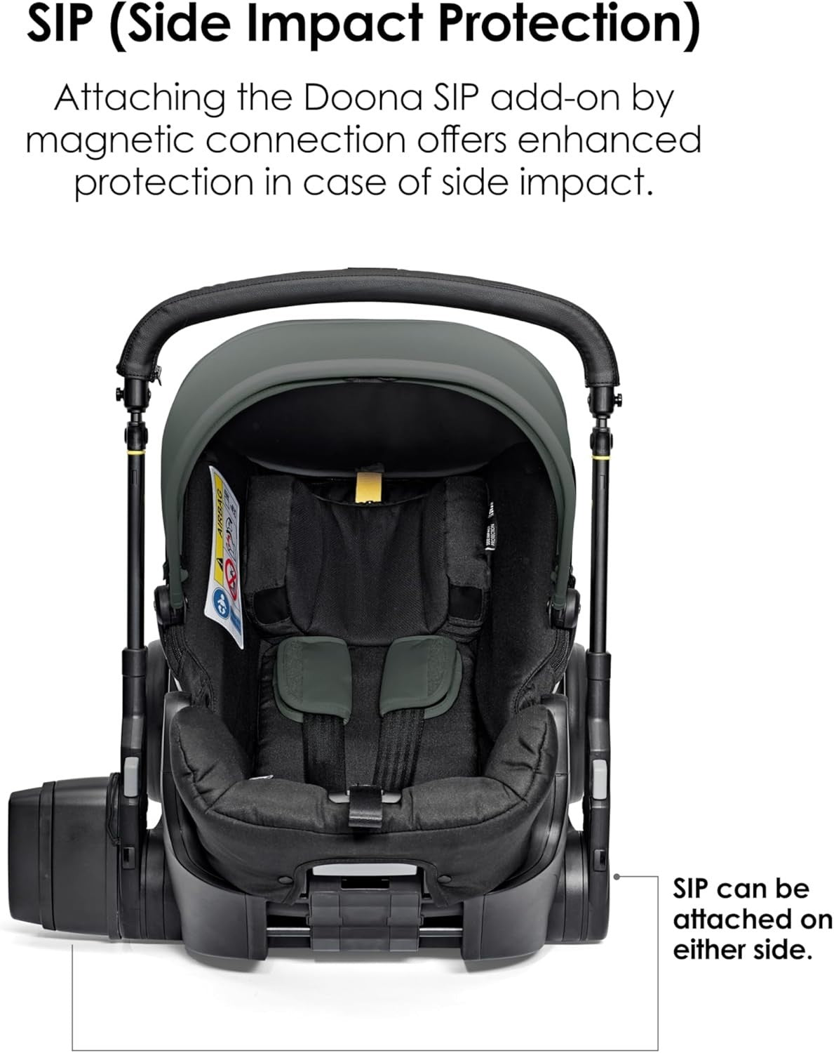 Convertible Baby Car Seat Stroller 0+ 3 Recline Travel System Slate Green