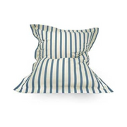 Blue Extra Large Kids Bean Bag Floor Cushion - Indoor/Outdoor Water  Resistant