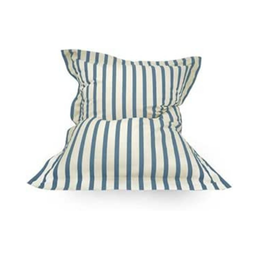 Blue Extra Large Kids Bean Bag Floor Cushion - Indoor/Outdoor Water  Resistant