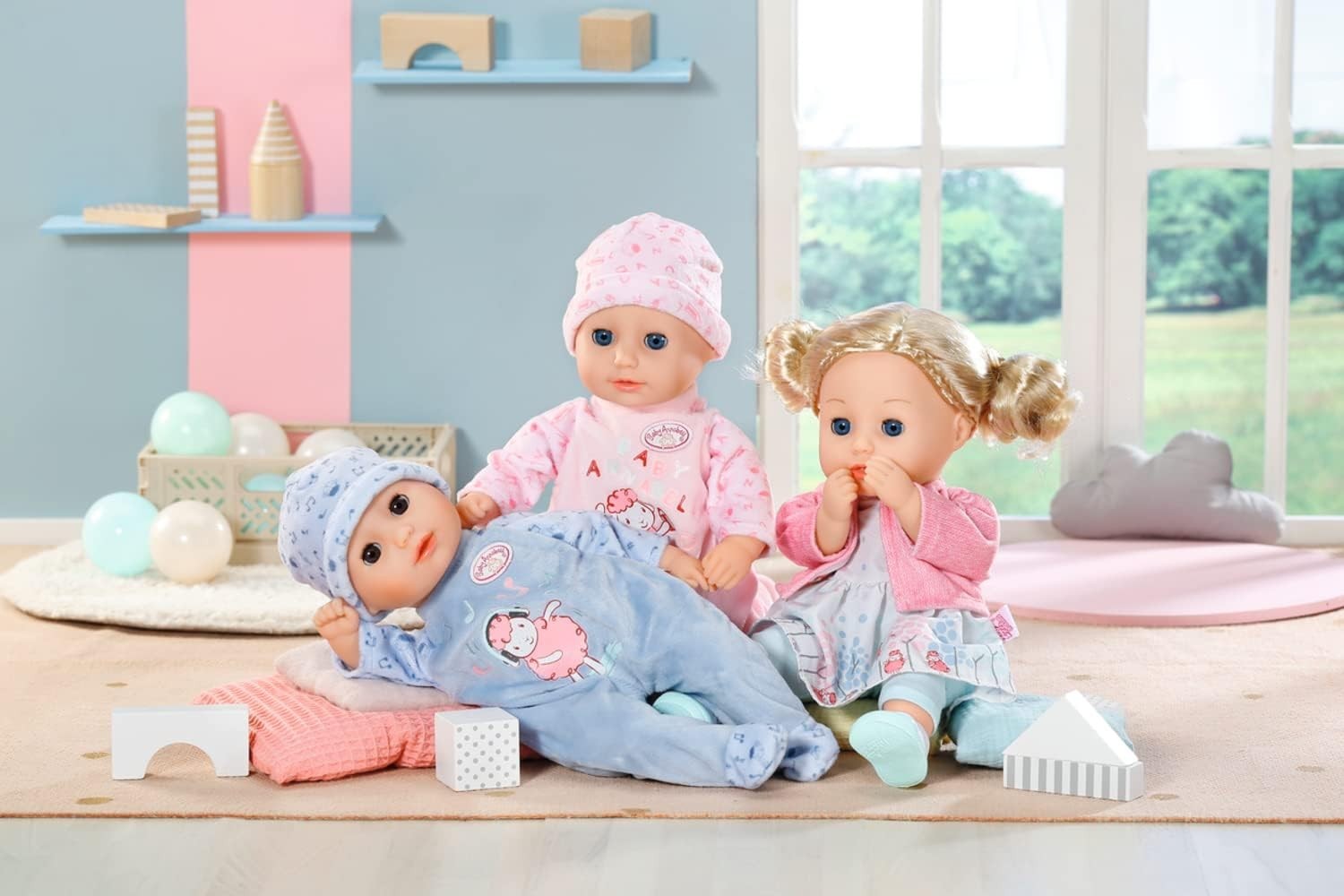 14” Soft Baby Doll Sleeping Eyes Bottle Outfit First Doll