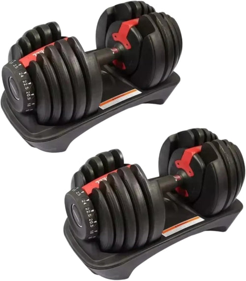Quick Dial Adjustable Dumbbell 24kg / 40kg Compact Strength Training Weight