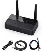 Bluetooth 5.4 TV Audio Transmitter Receiver aptX HD Low Latency