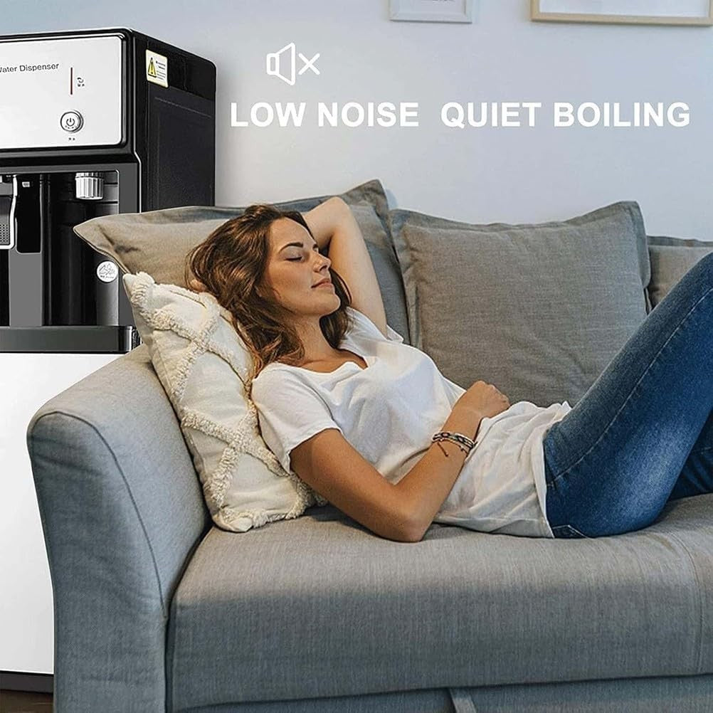 Freestanding Hot Cold Ice Water Cooler Mains Fed Dispenser Home Office