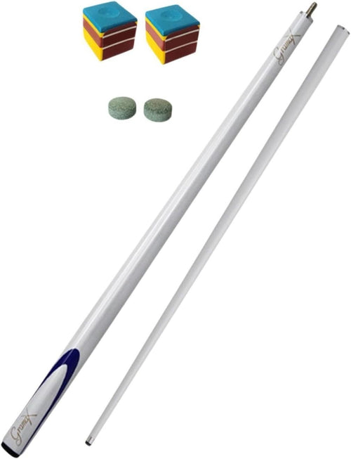 Carbon Fiber Snooker Cue 57in 9.5mm Tip 1/2 Split Starter Set
