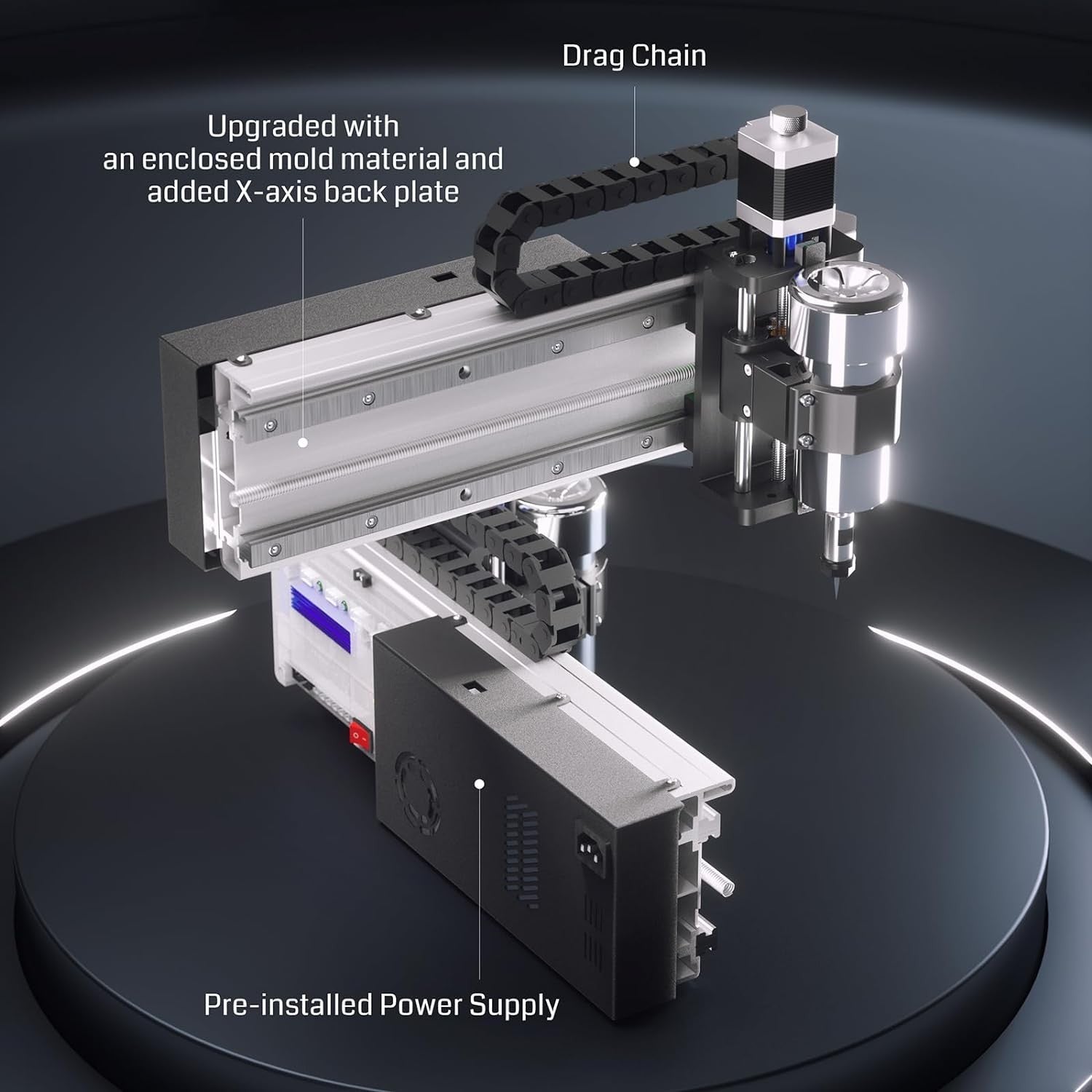 CNC Milling Engraving Machine Metal Wood GRBL Desktop Router 3020 Pro Max