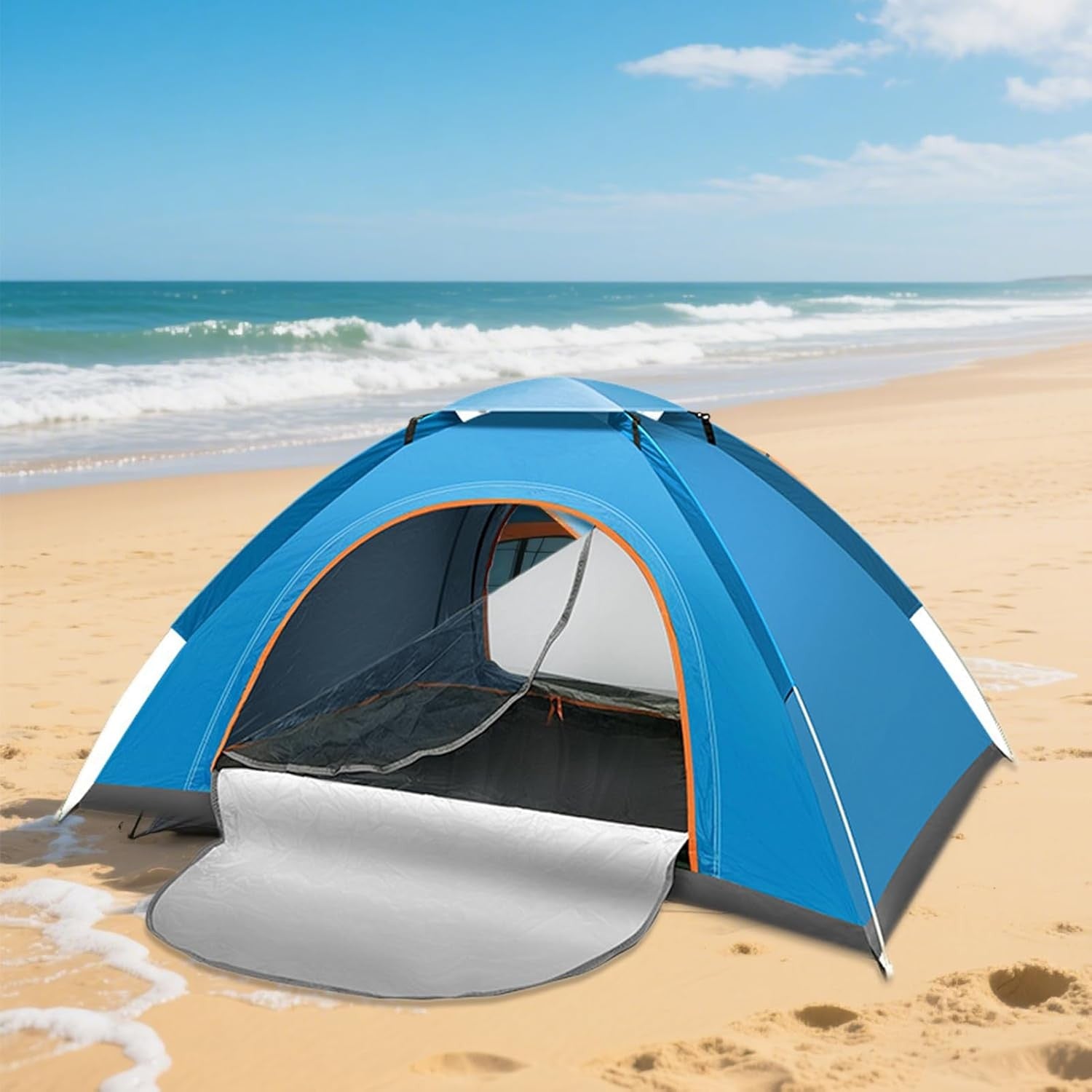 2 Person Pop Up Camping Tent Waterproof Windproof Sun Shelter