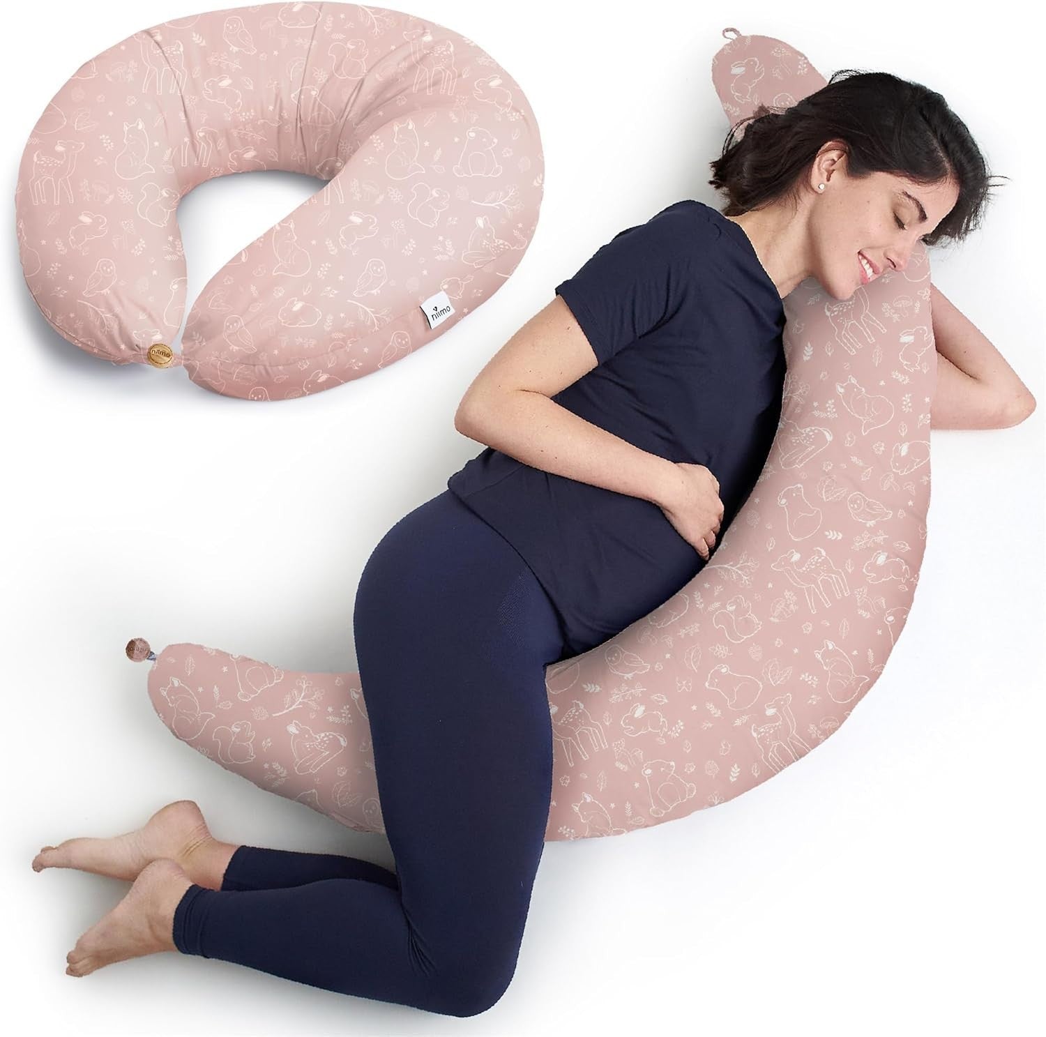 XXL U Shaped Pregnancy Pillow 200x70cm Full Body Maternity Nursing Support