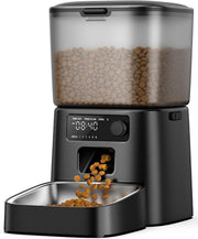 Automatic Cat Feeder 3.5L Timed Pet Food Dispenser 6 Meals Daily
