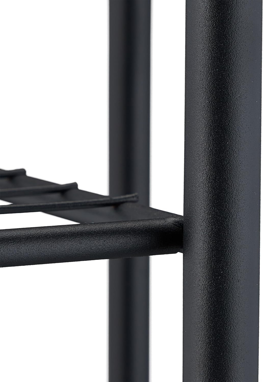 5 Tier Metal Plant Stand Black | Indoor Outdoor Flower Pot Display Shelf Rack